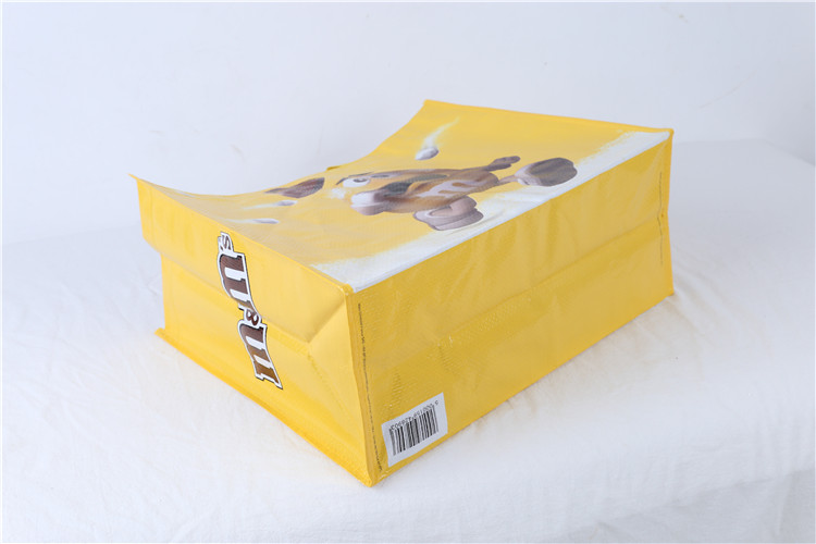 pp woven shopping bag lamination