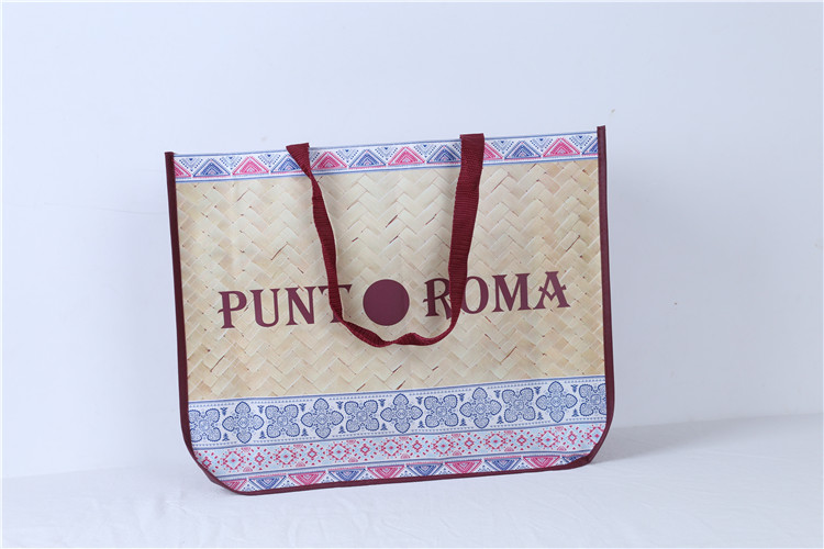 reusable laminated pp non woven shopping bag