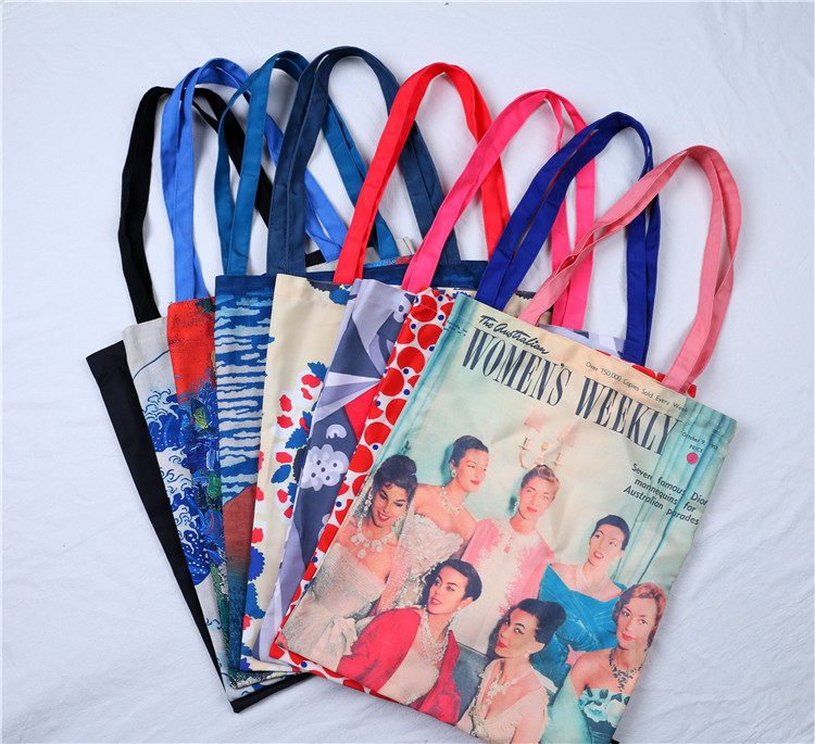 custom reusable shopping bags