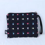Light and handy custom printed zipper pouch direct selling b