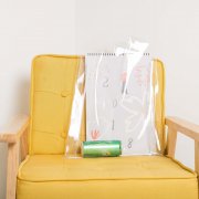 Custom clear PVC lady tote shopping bag beach bag Ins hot sa