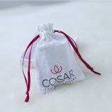 Promotional muslin latest drawstring cotton bag