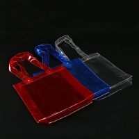 Transparent PVC handbag