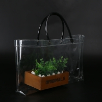  Clear PVC Handle Bag